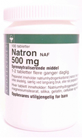 Bilde av Natron NAF Tabletter 500mg