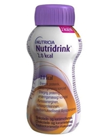 Bilde av Nutridrink 2 kcal Næringsdrikk sjoko&karamell