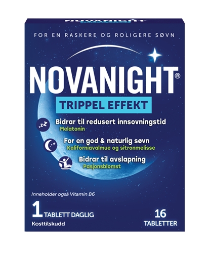 Novanight melatonin tab 1mg