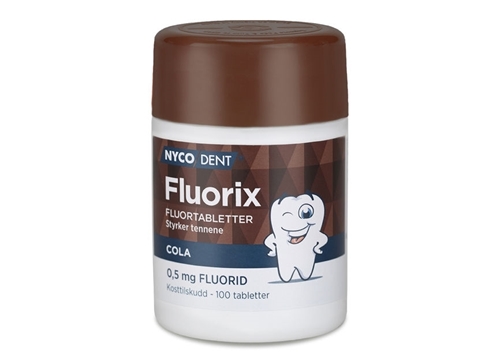 Nycodent fluorix 0,5mg m/cola