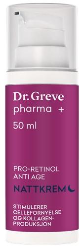 Dr Greve pharma+ pro-retinol nattkrem