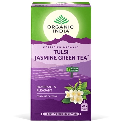 Tulsi Jasmine Green Tea Øko 25 teposer