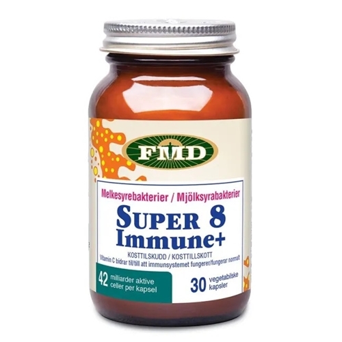 Udo´s Choice Super 8 Immune+ 30 kapsler
