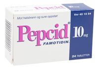Bilde av Pepcid Tabletter 10mg