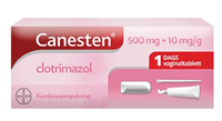 Bilde av Canesten 500 mg vaginaltablett + 10 mg/g krem