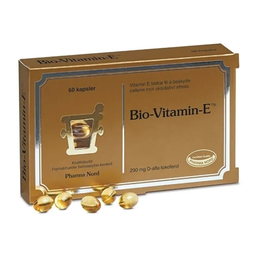 Bio-Vitamin E , 290 mg 60 kapsler