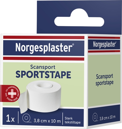 Norgesplaster Scansport sportstape 38mmx10m