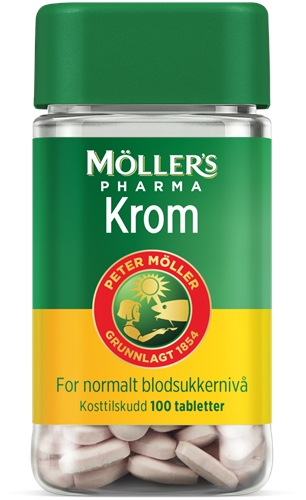 Möllers Pharma Krom tabletter 100stk