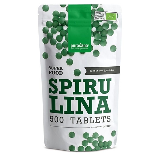 Purasana Spirulina  500 tabletter