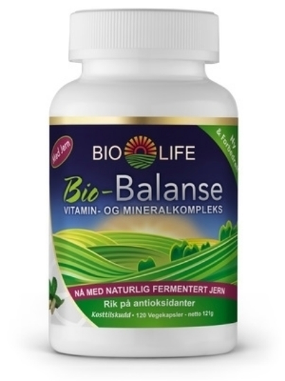 Bio Life Bio Balanse med Jern 100 kapsler