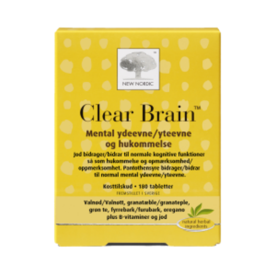 Clear Brain 180 tabletter