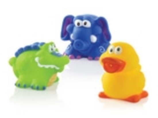 Nuby Badeleker 3 pk.
