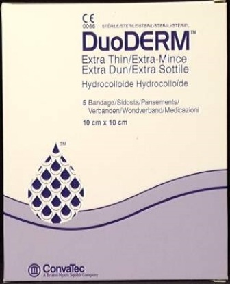 Bilde av Duoderm ekstra tynn 10x10cm 5 stk