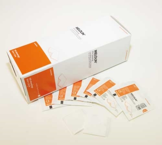 Melolin 5x5 cm steril – 100 stk,