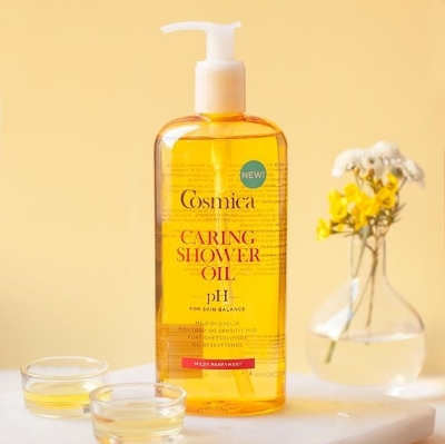 Cosmica Shower Oil med parfyme (400 ml)