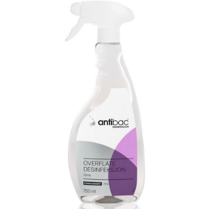 Bilde av Antibac 75% overflatedesinfiserende  spray