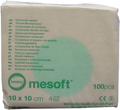Bilde av Mesoft kompr 10x10cm bulk