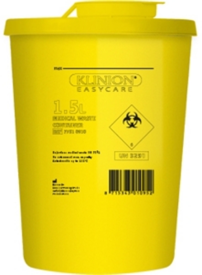 Kanylebøtte Klinion Easycare 1,5 l,