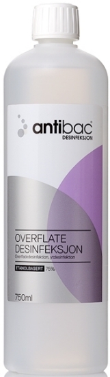 Antibac 75% overflatedesinfeksjon