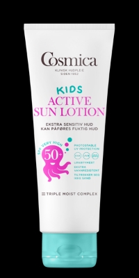 Cosmica Sun Kids Lotion SPF 50+ uten parfyme (250 ml)