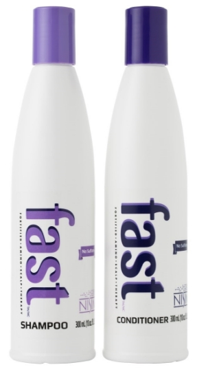 Nisim fast sjampo &conditioner 2x300 ml 