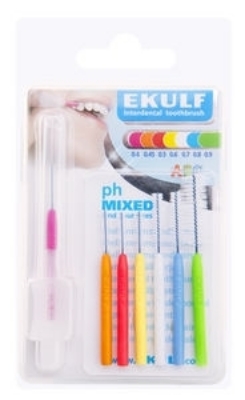 Ekulf Mellomrombørste Ph Mixed