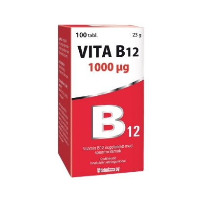 Bilde av Vita B12 1000µq 100 tabletter