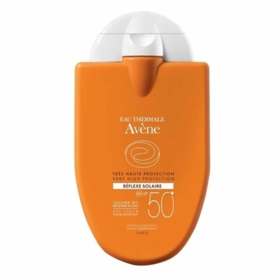 Avène Sun Reflexe Solaire SPF50+ 30 ml – kompakt solkrem for sensitiv hud