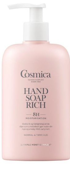 Cosmica Hand Soap Rich 300 ml | Ekstra Rik og Fuktighetsgivende Håndsåpe