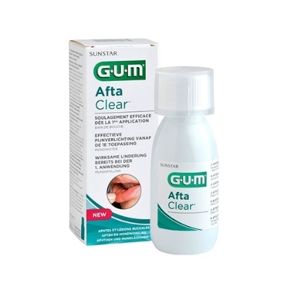Bilde av Gum Afta Clear Munnskyll 120 ml