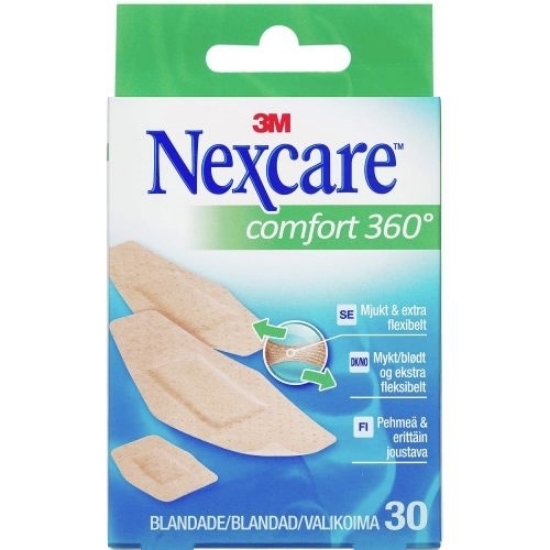 Bilde av Nexcare Comfort 360 Plaster (30 stk)