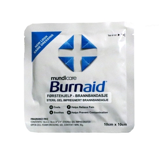Bilde av Burnaid Brannkompress 10x10cm
