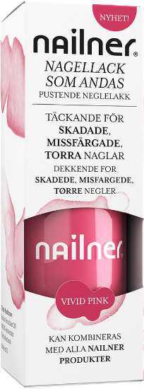 Bilde av Nailner Neglelakk Vivid Pink