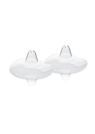 Medela Ammeskjold Silikon Large 2 stk – ultratynne, myke ammeskjold for såre brystvorter