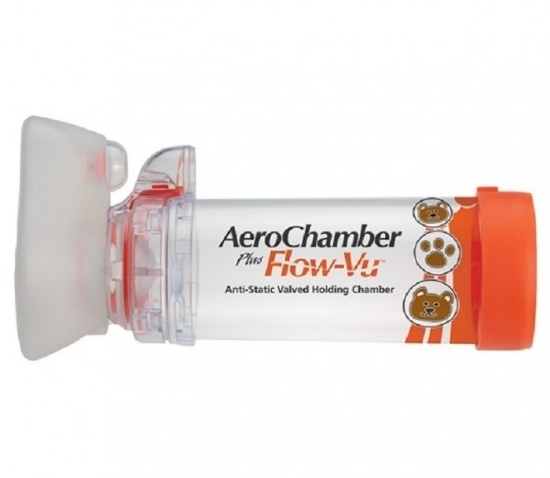 Bilde av Aerochamber PlusFlow-Vu maske 0-18 mnd