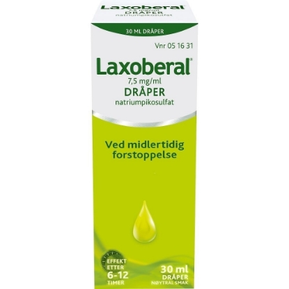 Bilde av Laxoberal Dråper 7,5mg/ml 30 ml