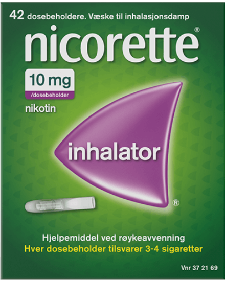 Nicorette inhalator 10mg/dose - 42 doser