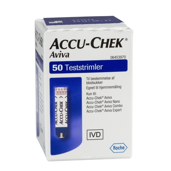 Bilde av Accu-Chek Aviva Glukose Uten Brikke (50 stk)