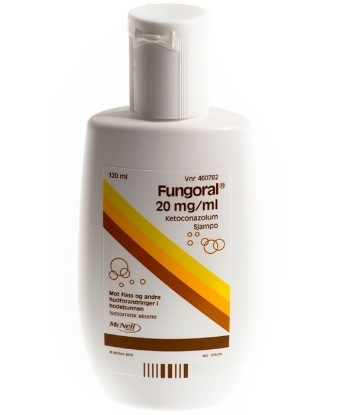 Bilde av Fungoral Sjampo 20mg/ml 120ml