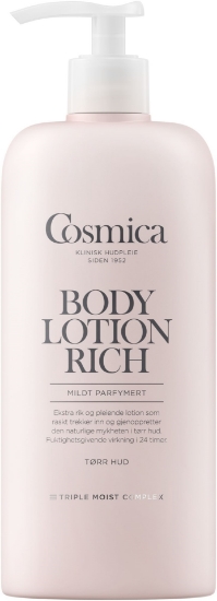 Cosmica Body Lotion Rich 400 ml – rik bodylotion med mild parfyme