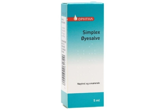 Simplex Øyesalve 5ml