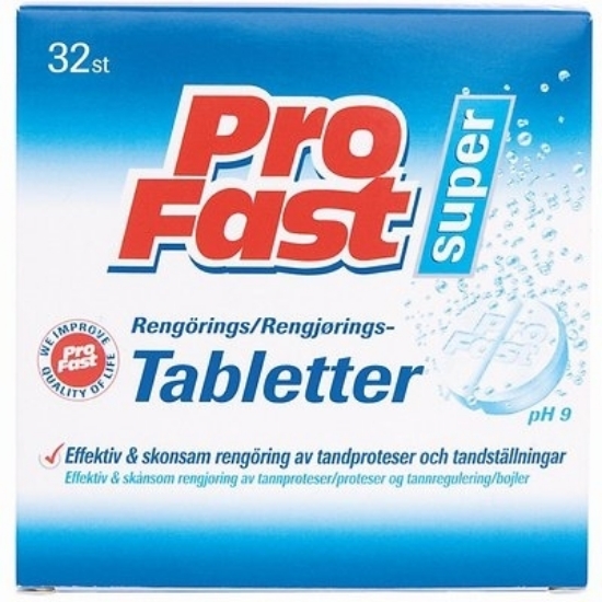 ProFast Super Rengjøringstabletter 32stk
