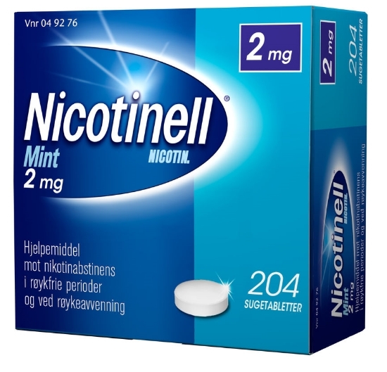 Nicotinell sugetab 2mg mint 