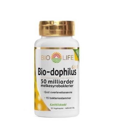 Bilde av Bio life Bio-Dophilus Gold 30 Kapsler