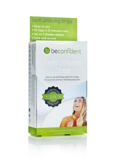 Bilde av Beconfident Teeth Whitening X3 Strips -10 dager