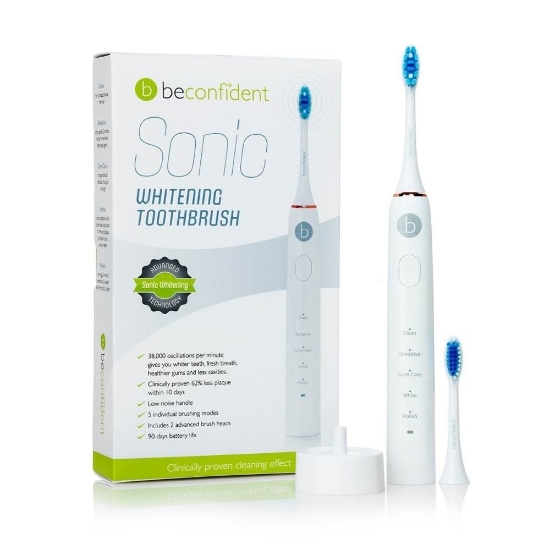 Bilde av Beconfident Whitening Sonic Tannbørste Hvit