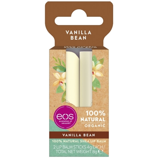 Bilde av Eos Lip Balm Stick 2pk vanilla