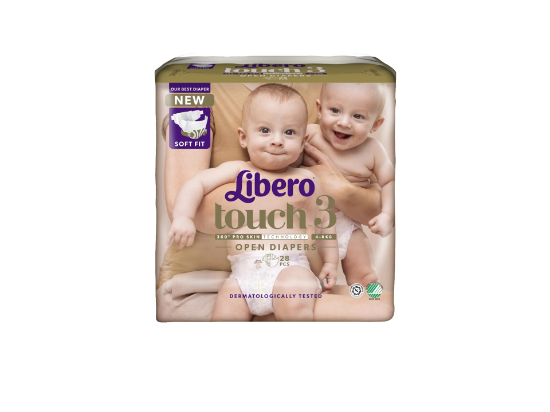 Bilde av Libero touch 3 åpen bl 4-8kg
