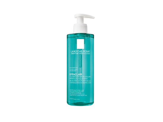  La Roche‑Posay Effaclar Mikro‑peeling Rensegel 400 ml flaske