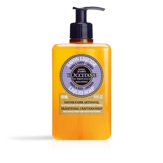 Bilde av Loccitane shea liqsoap lavend